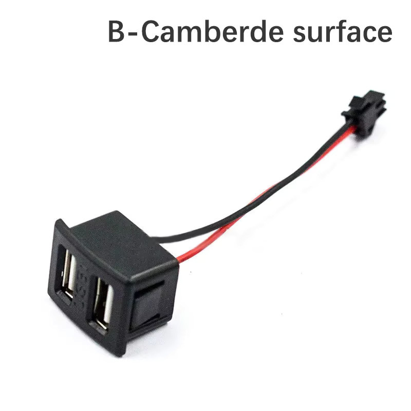AOKIN USB-Lampe mit USB-C-Buchse und Doppel-Ladebuchse in Schwarz - Bild 1
