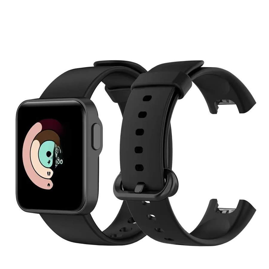 Xiaomi Uhrenarmband Silikon, Schwarz, Unisex - Bild 4