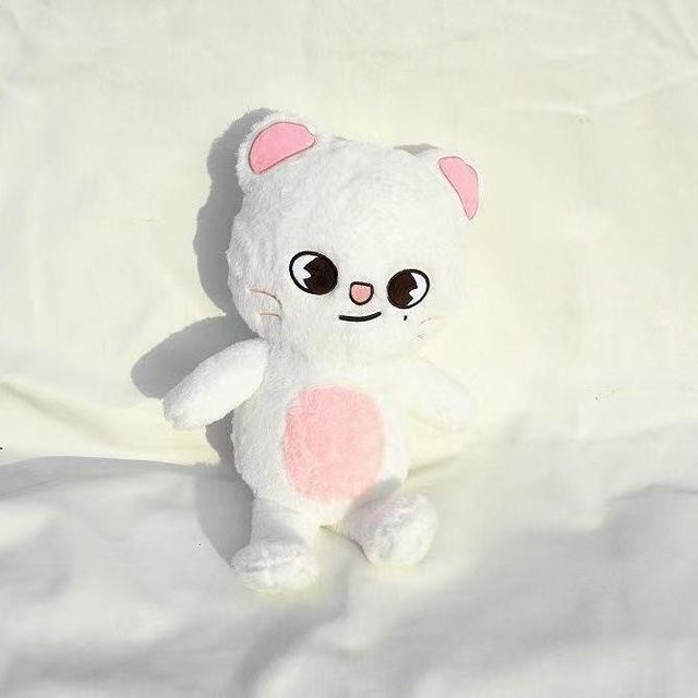 Stray Kids SKZOO Hyunjin Jiniret, Plüschtier, 50cm, Weiß - Bild 1