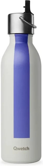 Isolierflasche Qwetch Active Sport-Serie in Grau und Blau, 0,36 l - Bild 1