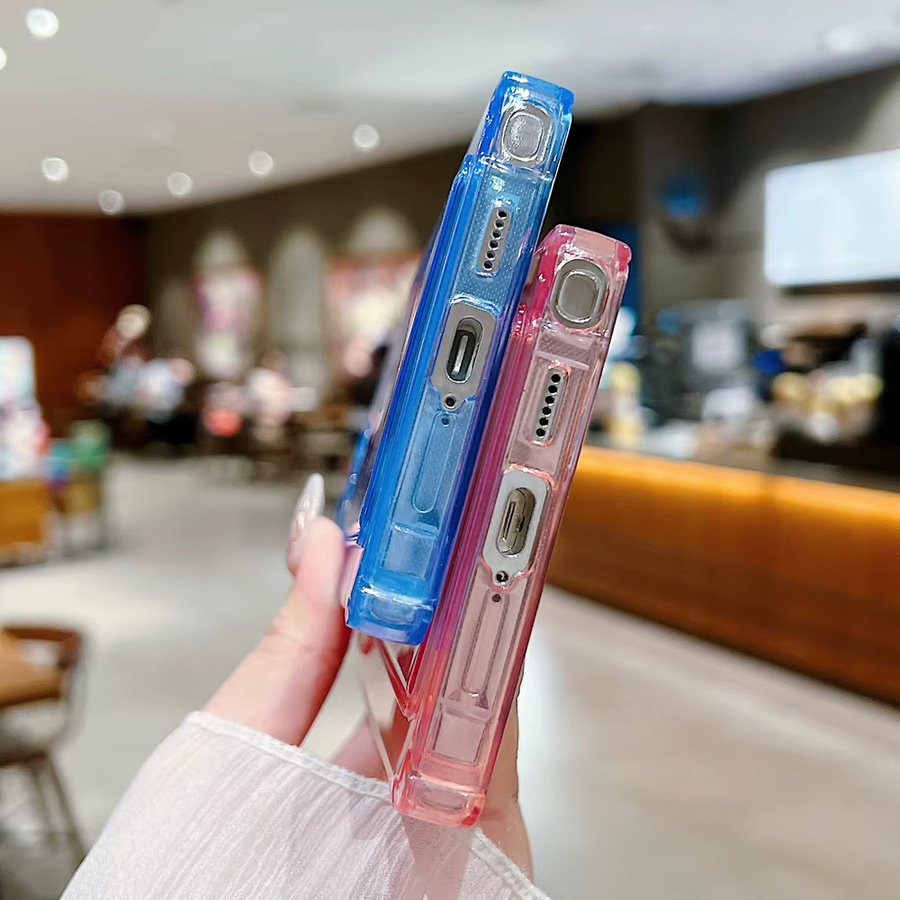 Transparente Silikon-Handyhülle mit Kartenhalter für Samsung Galaxy S26 S25 S24 S23 S22 S21 FE Ultra Plus - Bild 2