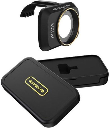 Skyarena Kameraobjektivfilter Set für DJI Mavic Mini 4K, Mini, Mini SE und Mini 2 in Schwarz mit UV, ND, CPL und NDPL Filtern - Bild 1