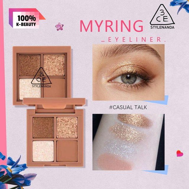 3CE Eye Palette Rosy Hip, Puder, Schimmernd - Bild 1