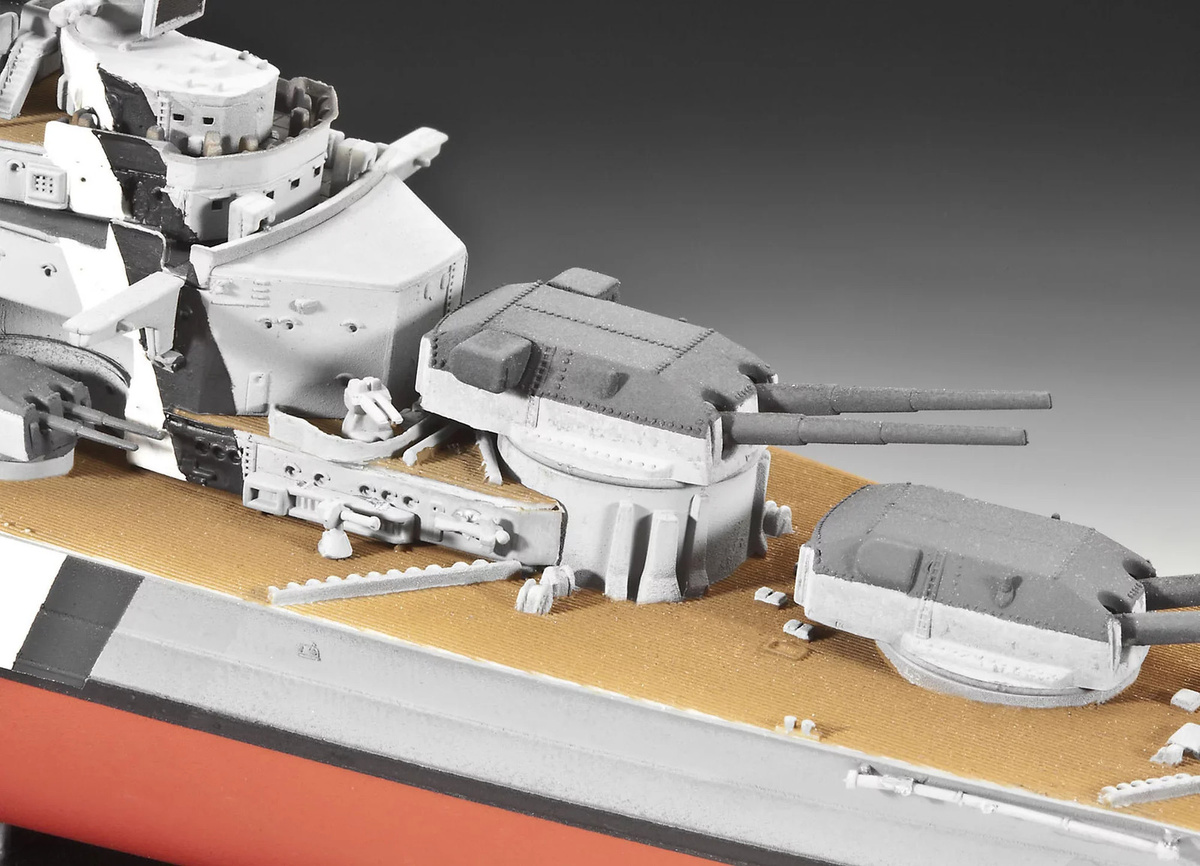 Revell Battleship Bismarck Bausatz Grau - Bild 3