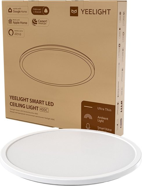YEELIGHT Ultra Slim Smart Ceiling Light C2201C235 WLAN Deckenleuchte Weiß, Durchmesser: 25,0 cm - Bild 1