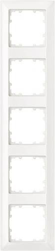 Siemens Schalterprogramm Delta 5fach Rahmen in Aluminium Metallic - Bild 1