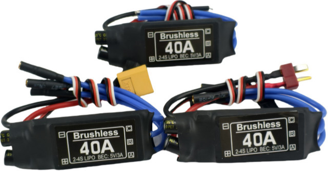 KePaQi 40A bürstenloser Regler, elektrisch, verstellbar, integrierter BEC - Bild 1