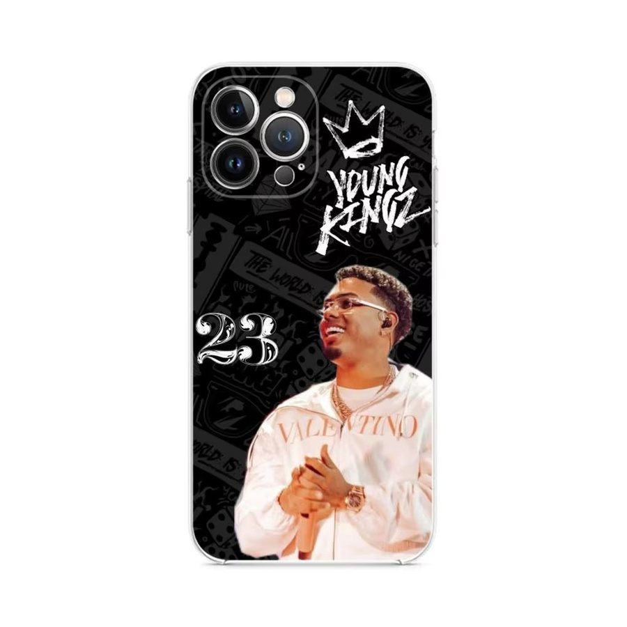 Handyhülle Myke Towers Rapper für Apple iPhone 17 16 15 14 13 12 11 Pro Max Mini SE XR XS Multicolor - Bild 2