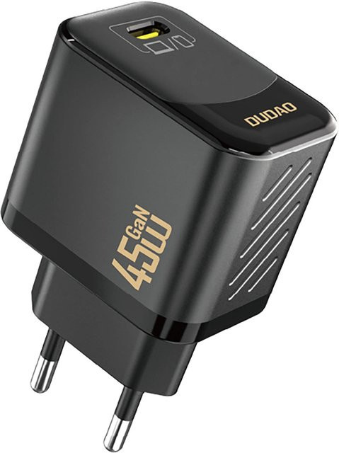 Netzladegerät Dudao A28 mit 45W und USB-C Anschluss in Schwarz - Bild 1