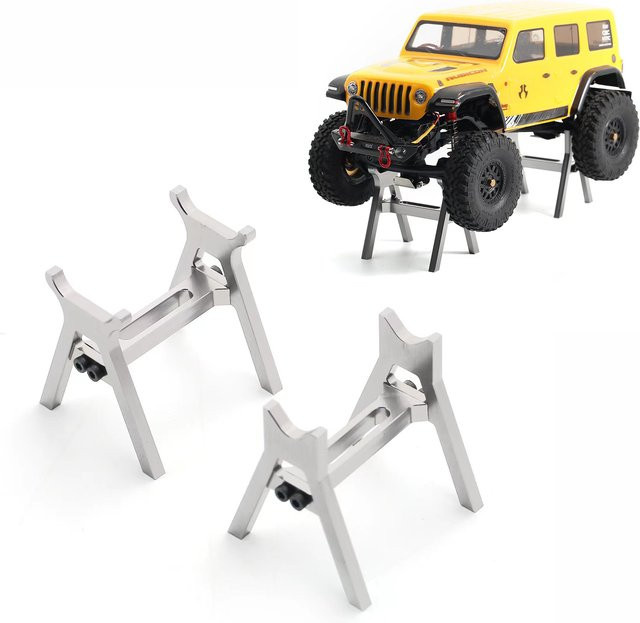 RS RC Simulation CNC Metall Jack Reparatur Werkzeug, Zubehör, Grau - Bild 1