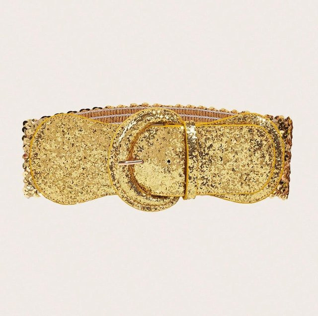 MTMA Gürtel Damen, Kette, golden, beige - Bild 1