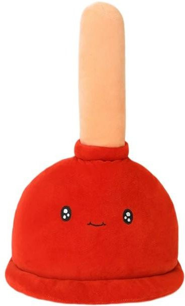 Kidsly Lustiger Toilettenreiniger, Plüschspielzeug, gefüllte Puppe, ab 14 Jahren - Bild 1