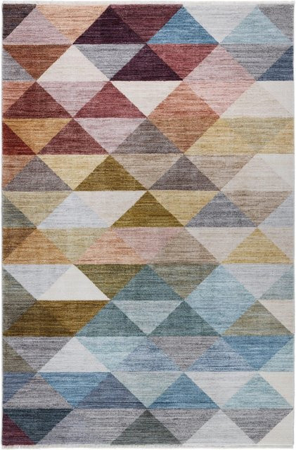 Mömax Webteppich Veya Multicolor mit geometrischem Design, B/T: 160 x 240 cm - Bild 1