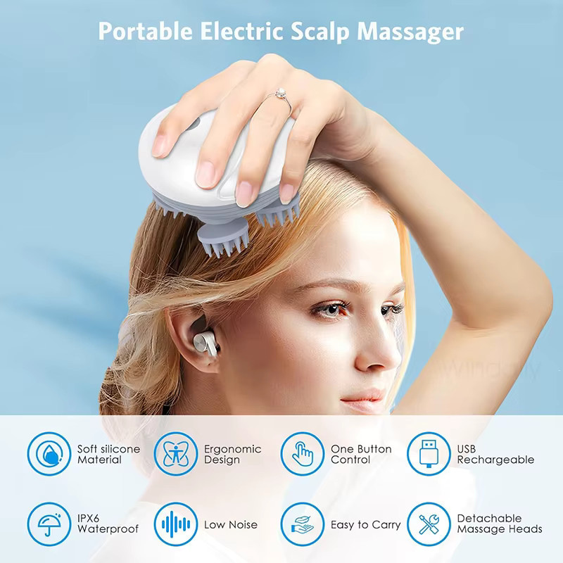 Windaily Elektrisches Kopfhaut-Massagegerät - Bild 4