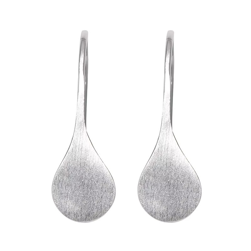Ohrhänger 925 Silber, Wassertropfen-Geometrisch, Unisex - Bild 5