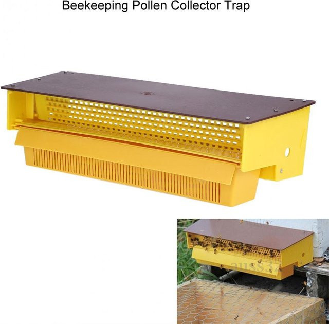 Pollen Collector Tablett Falle für Imker von mfySpace, Gelb, Kunststoff - Bild 1
