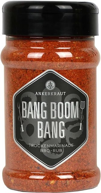 Ankerkraut Bang Boom Bang Gewürzmischung mit Paprika, Senfmehl und Sellerie, 210 g - Bild 1