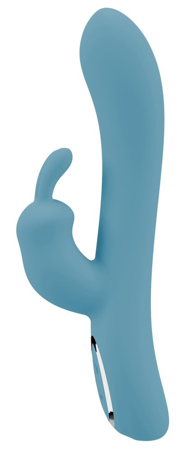 ORION Rabbitvibrator mit 2 Motoren in Blau - Bild 2