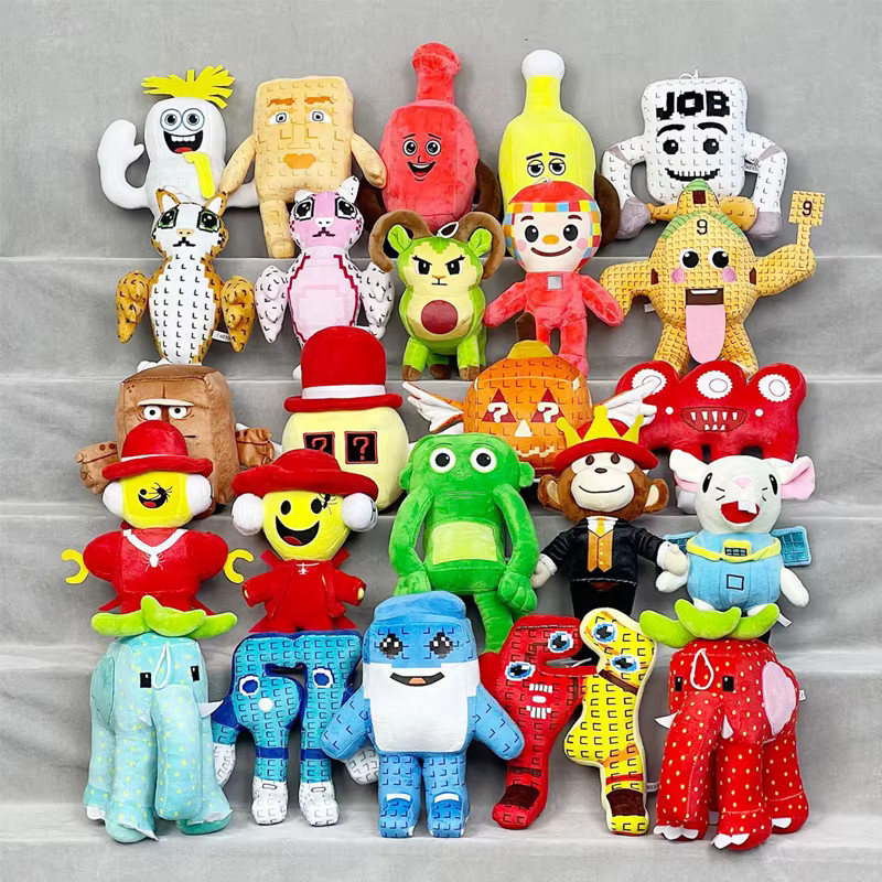 MINISO Steal a Brainrot Jandel, Plüschpuppe, Bunt / Mehrfarbig - Bild 2