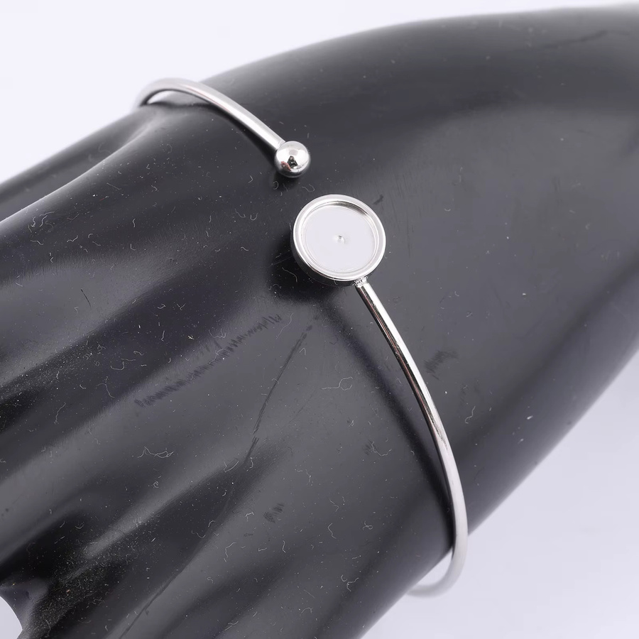 Armreif Edelstahl, 8mm 12mm, Unisex - Bild 2
