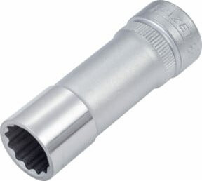Hazet Doppel-6-Kant-Steckschlüssel-Einsatz 880TZ-12, 12 mm, 3/8 Zoll, Silber - Bild 2