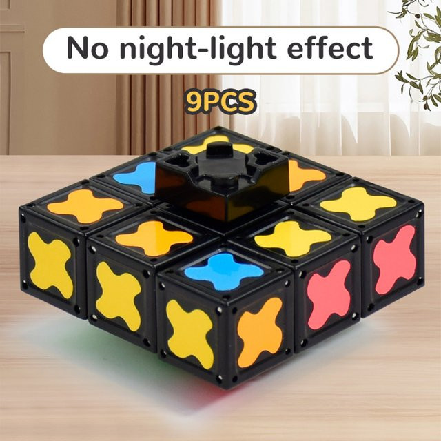 BEIGNETS Magnetisches Fidget-Spinner-Spielzeug, unendlicher Würfel, sensory, creative, Bunt / Mehrfarbig - Bild 1