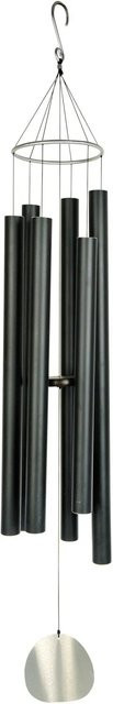Nature´s Melody Klangspiel Aureole aus Aluminium in Schwarz, Höhe: 106 cm - Bild 1