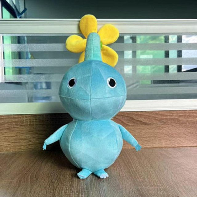 Yiran toy Pikmin 4 Eis-Pikmins, Blaue Pikmins Plüschtiere, 22cm, ab 14 Jahren - Bild 1