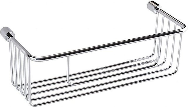 Brillantbad BYTRO Seifenkorb aus Messing in Chrom poliert, Farbe: Silber, B/T/H: 32,0 x 13,5 x 1,0 cm - Bild 1
