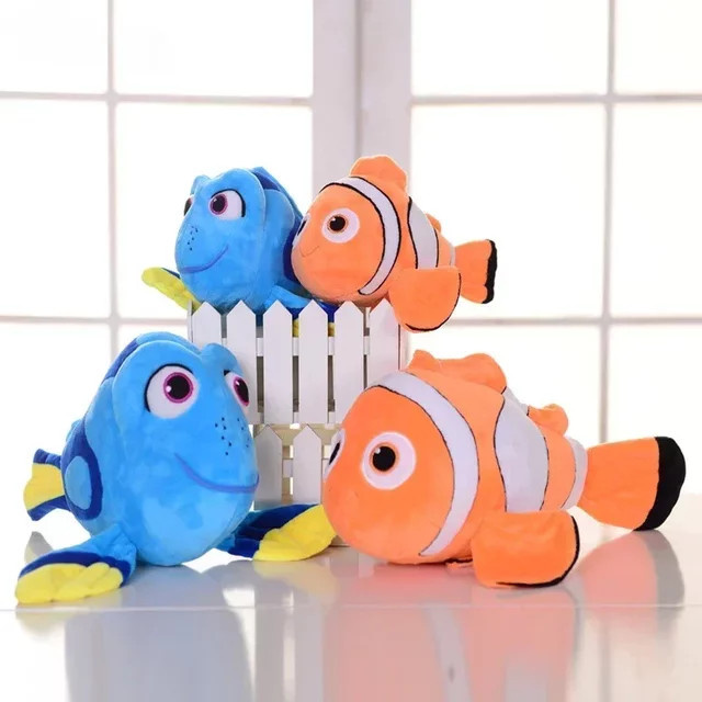 Hasbro Disney Findet Nemo Dory Dolly Plüschtier, Blau - Bild 1