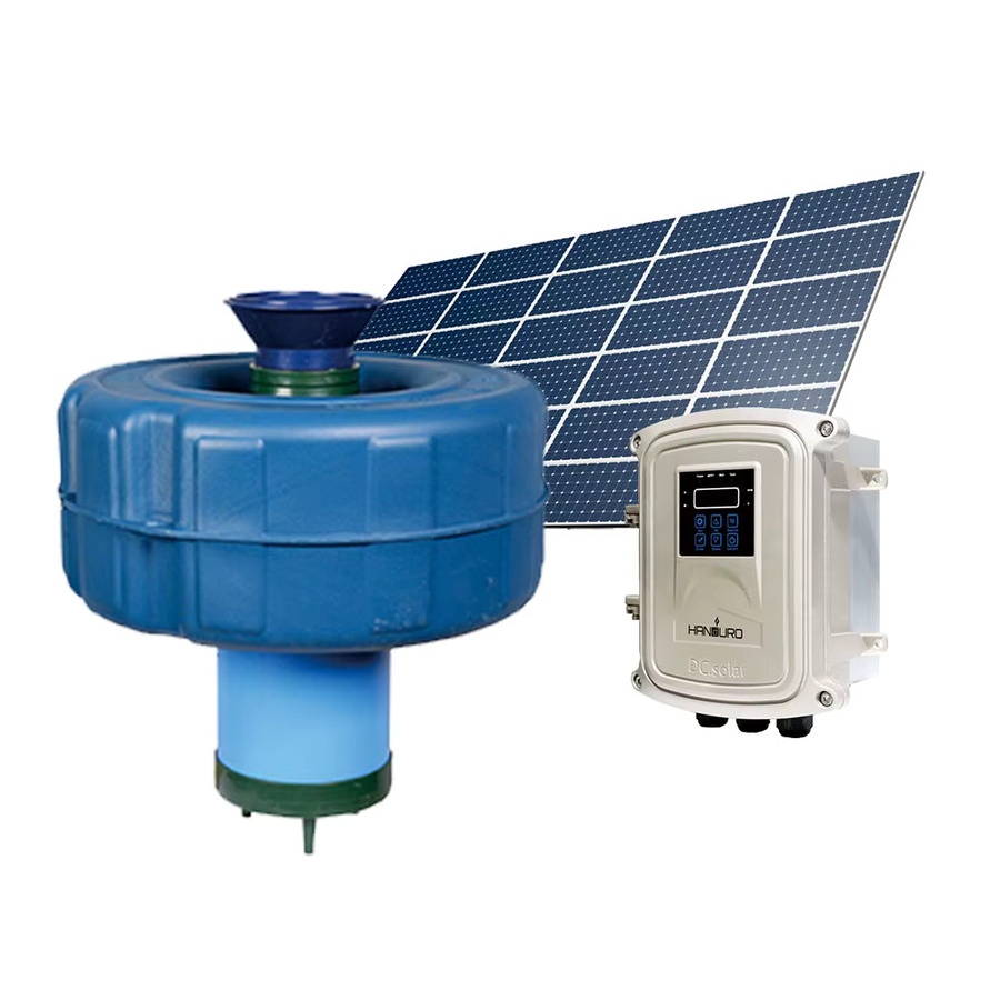 XMSJ Schwimmende Teichbelüfterpumpe 750W 48V DC Blau Fischzucht-Sauerstoffgenerator für Aquakultur-Wasserbelüftung - Bild 5