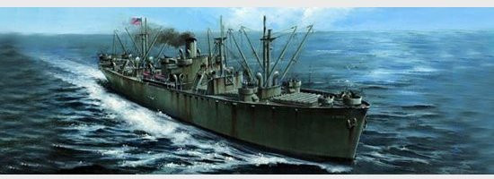 Trumpeter S.S John W Brown, Fahrzeuge, 1:350 - Bild 1