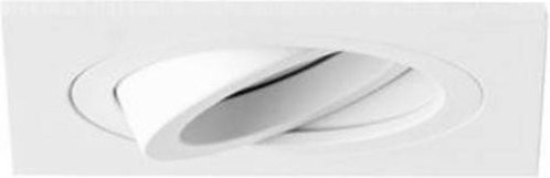 Brumberg Einbaurahmen aus Aluminium in Weiß mit Montagehalterung - Bild 1