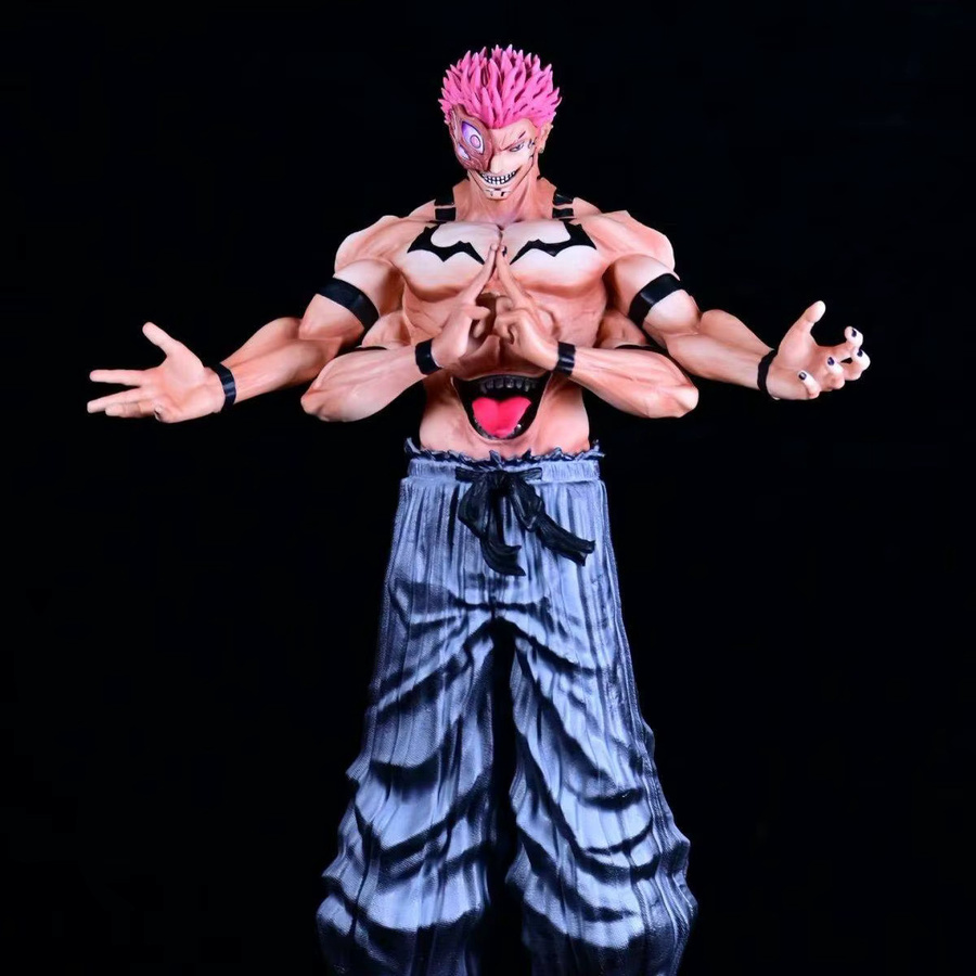 Bandai Jujutsu Kaisen Der König der Fluchten Sukuna, Actionfigur, 31 cm - Bild 2