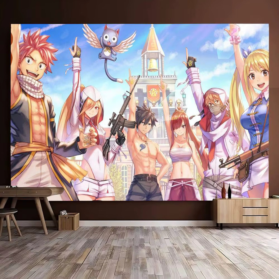 Pop Comics FAIRY TAIL Fotohintergrund aus Papier in Multicolour, B: 70 cm, H: 70 cm - Bild 2