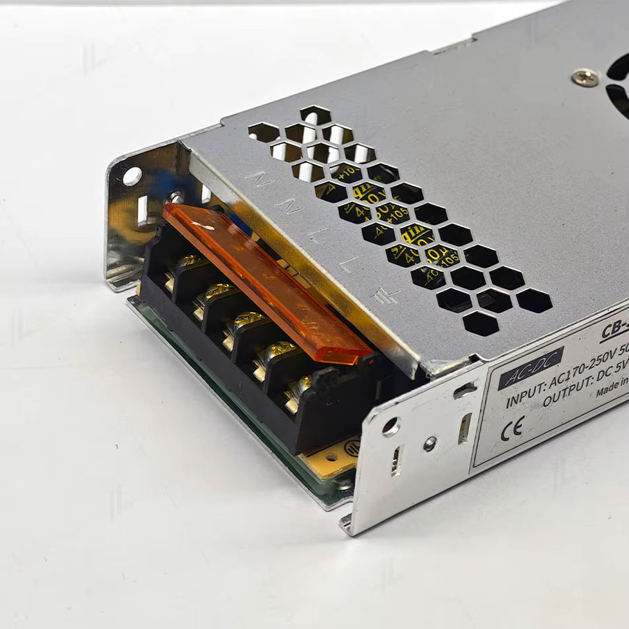 Lebeisenf Schaltnetzteil AC zu DC 5V 60A 300W Silber Ultradünn mit Lüfter für LED-OLED-LCD-Bildschirme - Bild 2