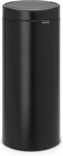 Brabantia Touch Bin New Abfallbehälter Schwarz mit herausnehmbarem Inneneimer - Bild 1