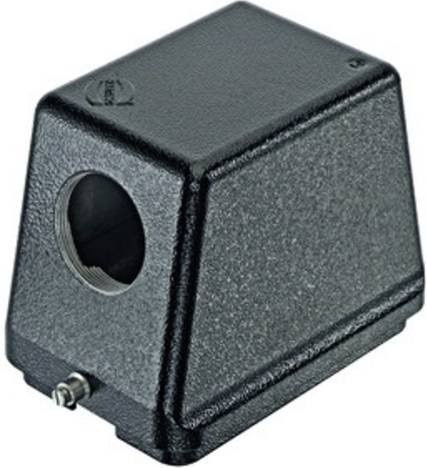 Harting Tüllengehäuse 19370480548 aus Aluminium in Schwarz - Bild 1
