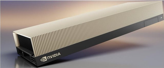 Nvidia L40S GPU-Rechenprozessor mit 48 GB GDDR6, PCIe x16 und DisplayPort in Schwarz - Bild 1