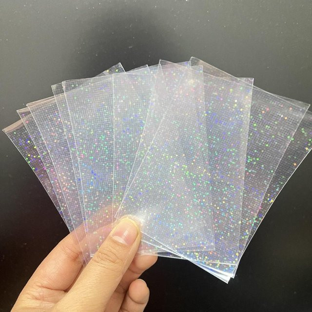 Binchi Outdoor Product Holografische Kartenhüllen, 50 Stück, Bunt / Mehrfarbig - Bild 1