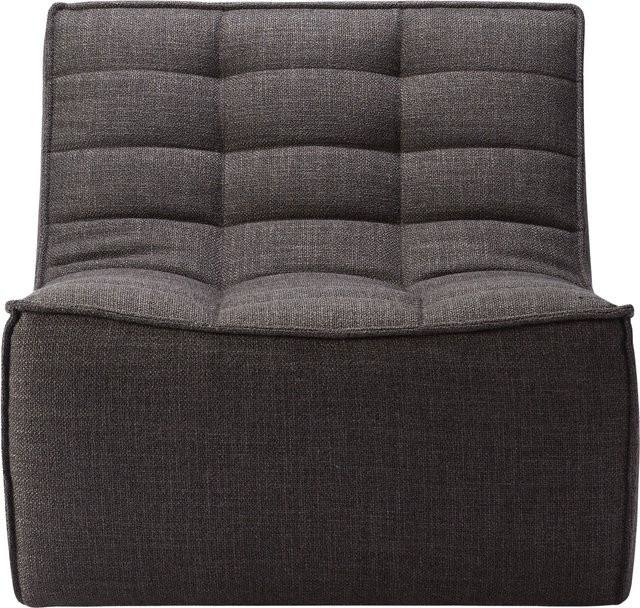 Ethnicraft N701 Modulsofa 1 Seater in Grau mit Stoffbezug - Bild 1