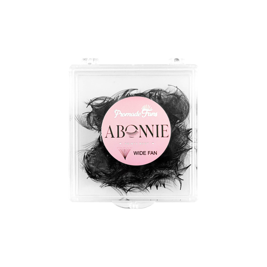ABONNIE Wimpernverlängerung, vorgefertigte Volumen-Wimpern, schmale Basis - Bild 5