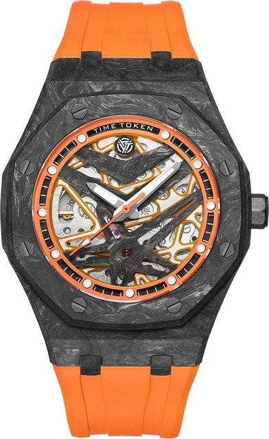 TIME TOKEN Armbanduhr Automatik, Titan, 41 mm, Herren, Taucheruhr - Bild 1