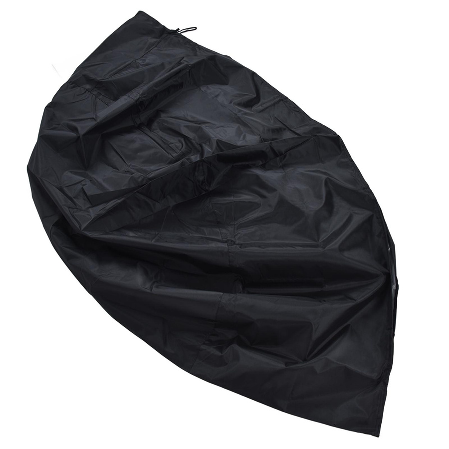 mfySpace Feuerstellenabdeckung Rund aus Polyester, Schwarz, Wasserdicht und UV-Schutz für Outdoor-Feuerstellen und Kamine - Bild 2