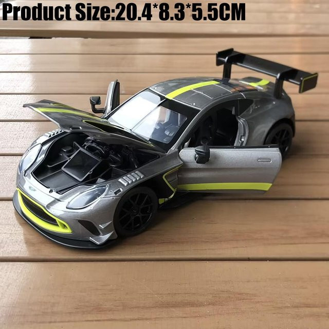 Linyi toy car Aston Martin Vantage Gt3, Modellauto, 1:22, Metall, ab 14 Jahren - Bild 1