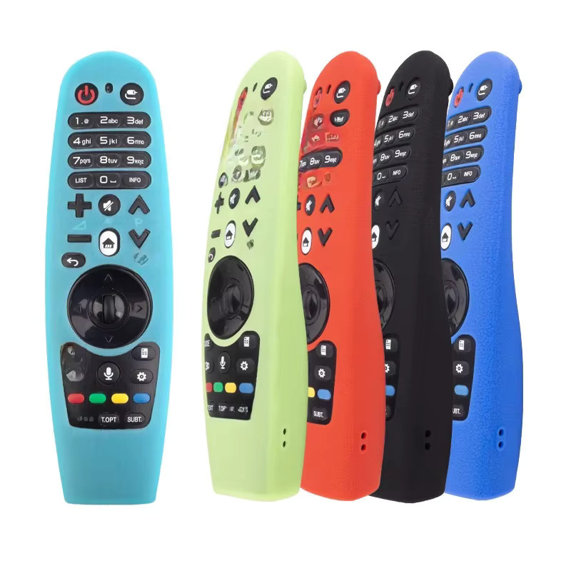 Silikonhülle in Schwarz für LG Magic Remote Fernbedienungen der Modelle AN-MR600 MR650 MR18BA MR19BA und MR20GA zum Schutz deines Smart OLED TVs - Bild 5