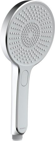 SCHÜTTE Handbrause Karibik in Chrom und Silber-Grau mit Massagefunktion und Anti-Kalk-Beschichtung - Bild 1