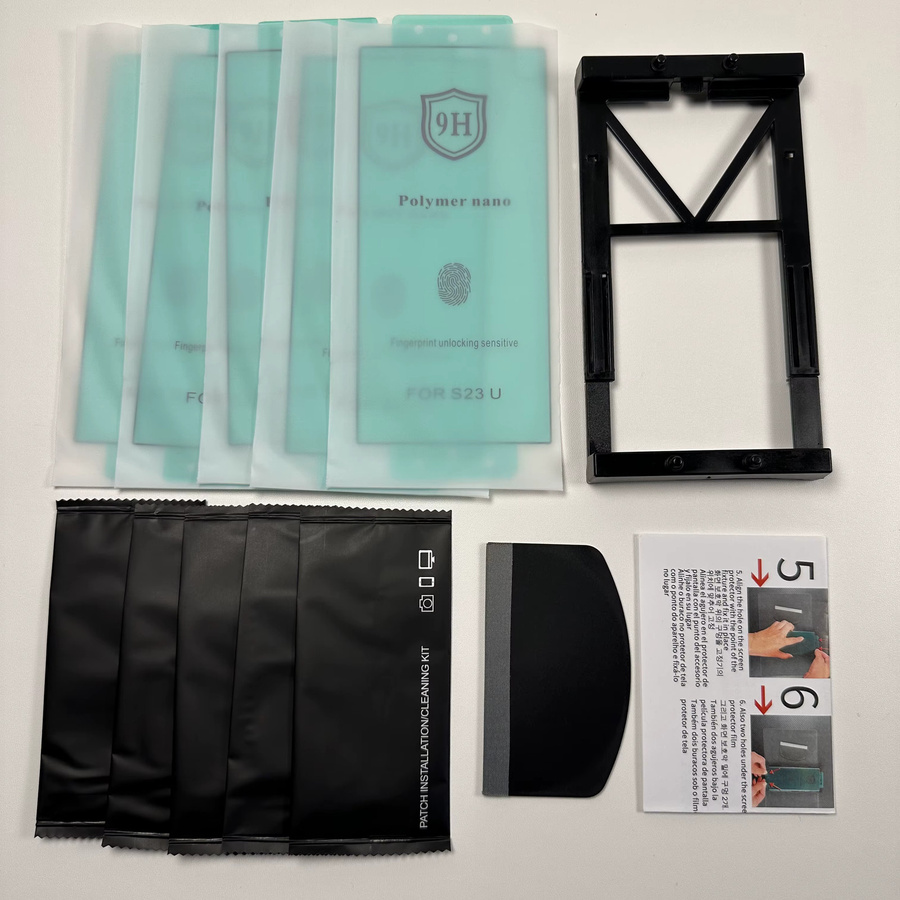 5 Stück Displayschutzfolie für HONOR Magic 7 6 5 Pro 4 3 und Honor 400 300 Ultra 200 100 90 80 70 60 Pro mit Installationsset, transparent - Bild 6