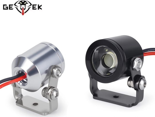 MALOM RC LED-Licht Scheinwerfer mit Halterung, 2-teiliges Set, 1:10, Zubehör - Bild 1