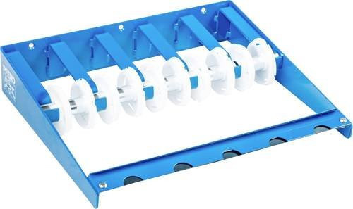 PFERD TOOLS Schleifbandrollenhalter SRH blau zur Wandmontage für bis zu 5 Rollen - Bild 1